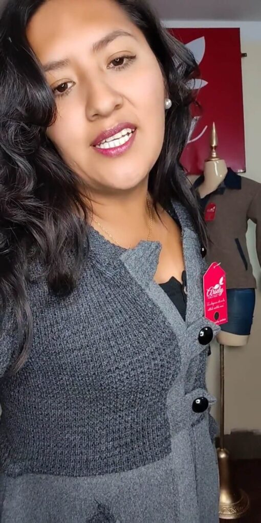 Abrigo Cardigans Paño tejido PREMIUM - Imagen 11