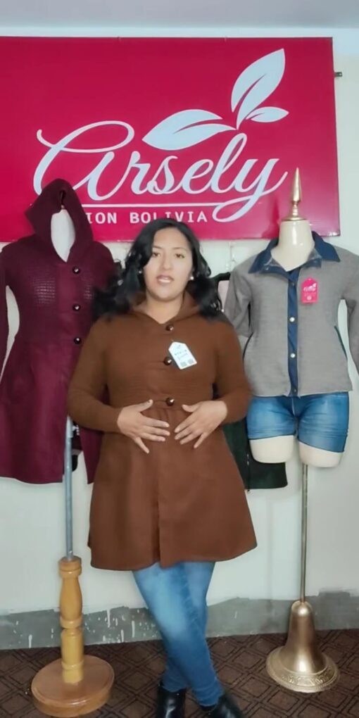 Abrigo Cardigans Paño tejido PREMIUM