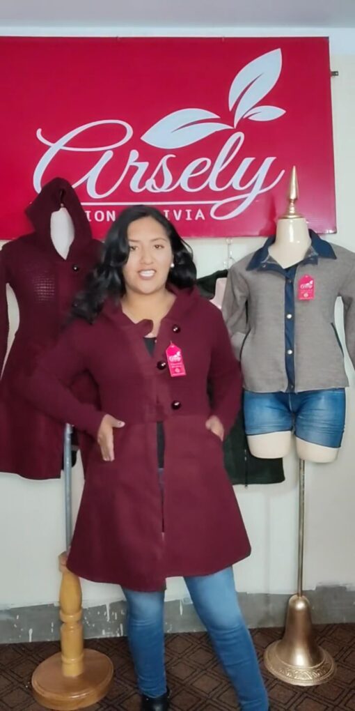 Abrigo Cardigans Paño tejido PREMIUM - Imagen 3